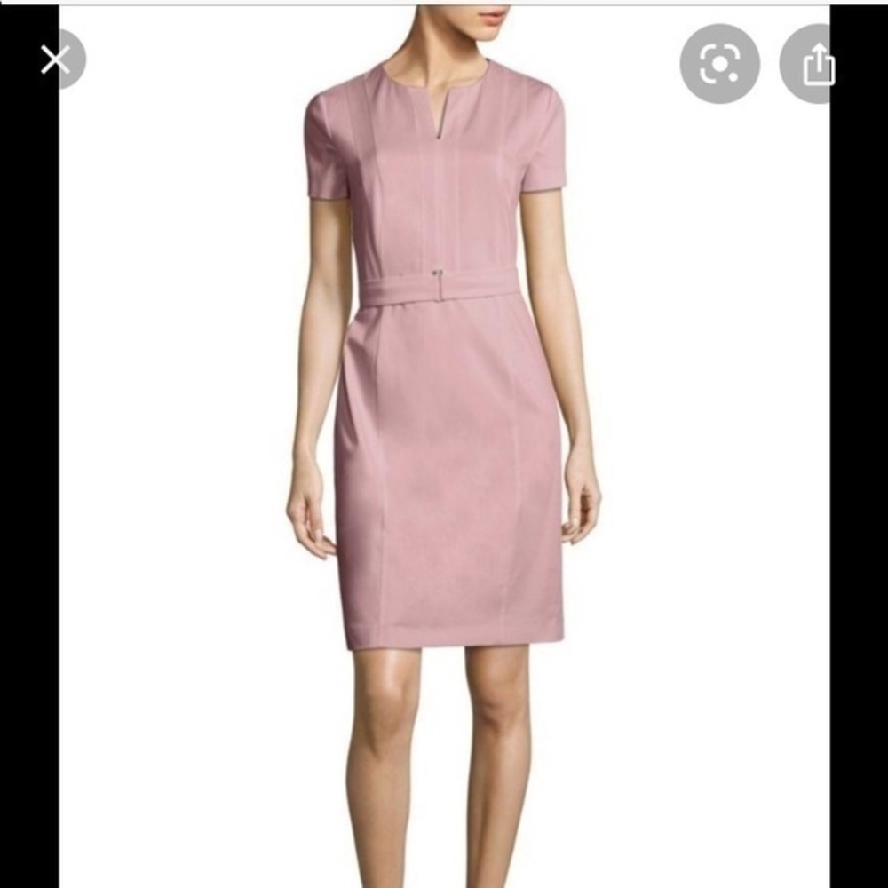 Hugo Boss Desaney Stretch Sheath Dress Sz 8 NWT